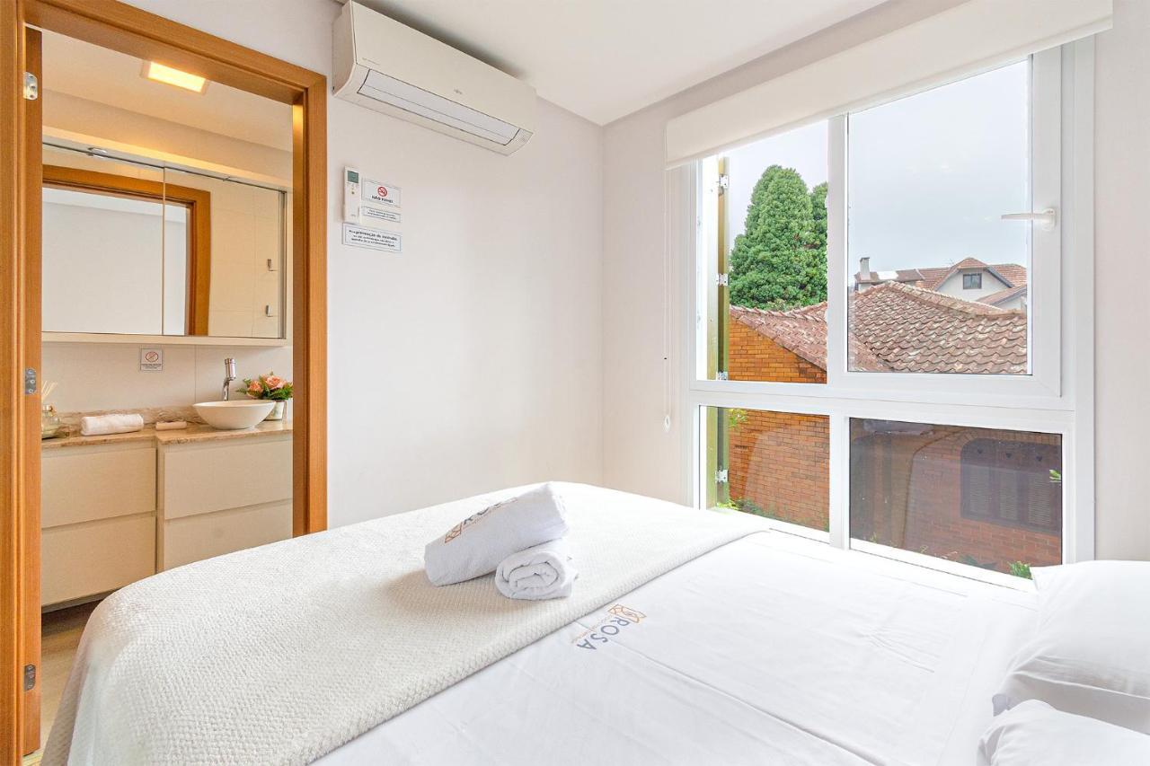 Rosa Apartamento Luxo No Centro Gramado Διαμέρισμα Εξωτερικό φωτογραφία