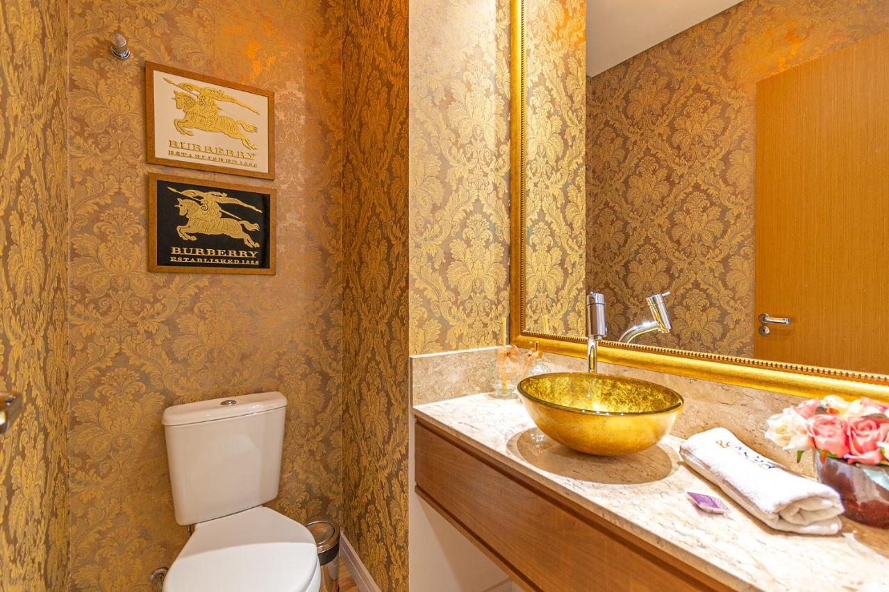Rosa Apartamento Luxo No Centro Gramado Διαμέρισμα Εξωτερικό φωτογραφία