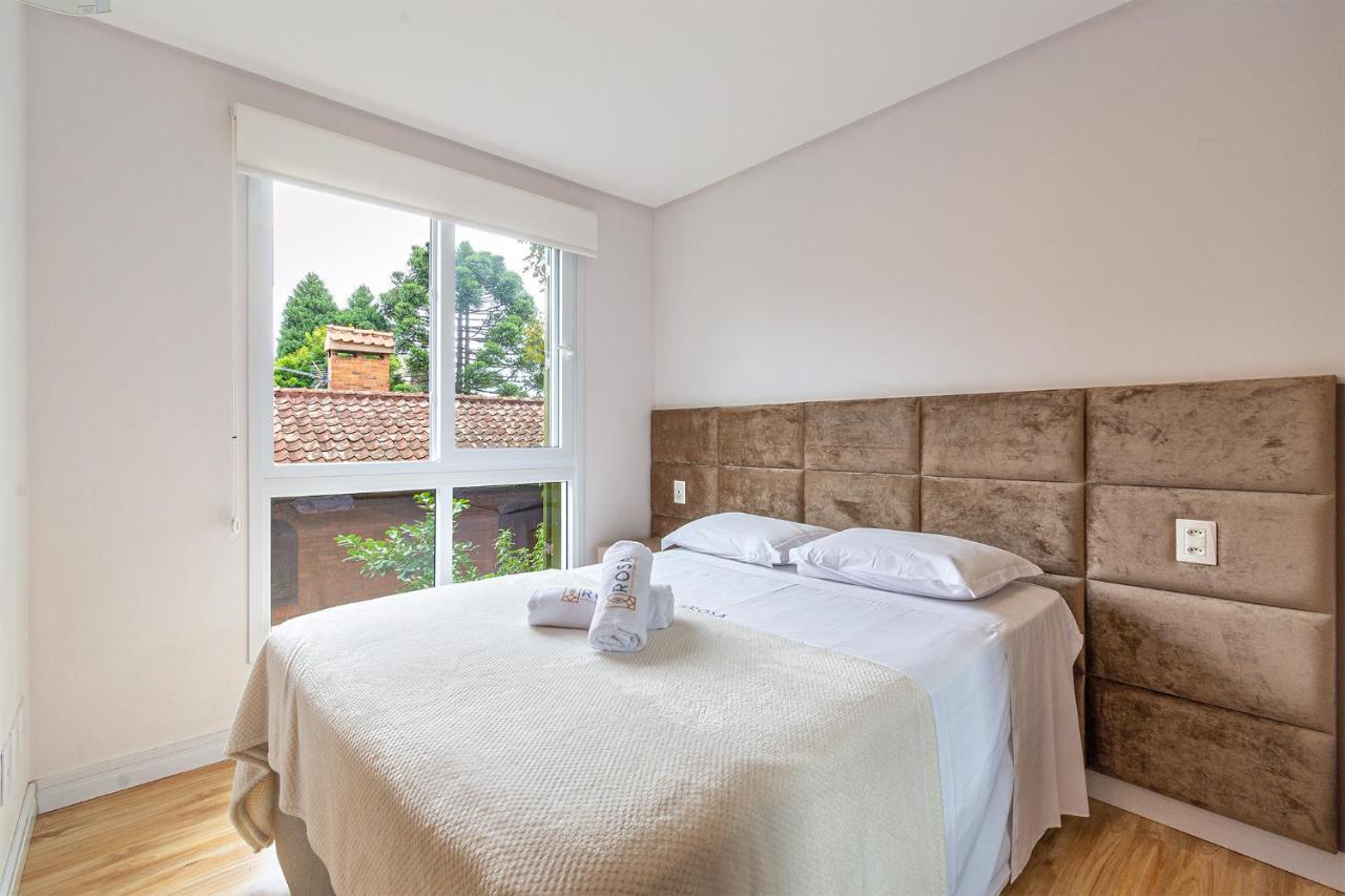 Rosa Apartamento Luxo No Centro Gramado Διαμέρισμα Εξωτερικό φωτογραφία