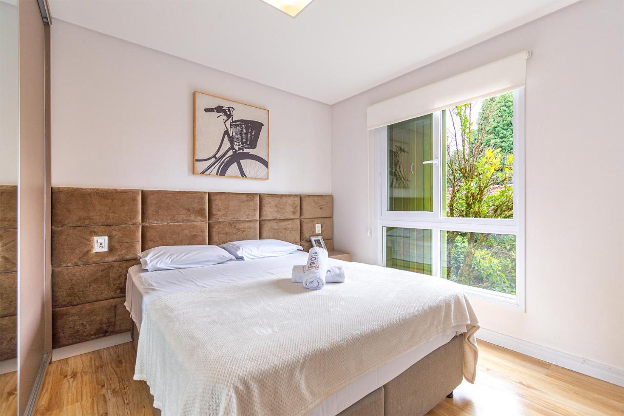 Rosa Apartamento Luxo No Centro Gramado Διαμέρισμα Εξωτερικό φωτογραφία